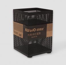 方形沖孔筆筒 BT-05