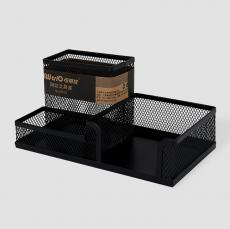 長(zhǎng)方形網(wǎng)紋組合文具座 ZW-03